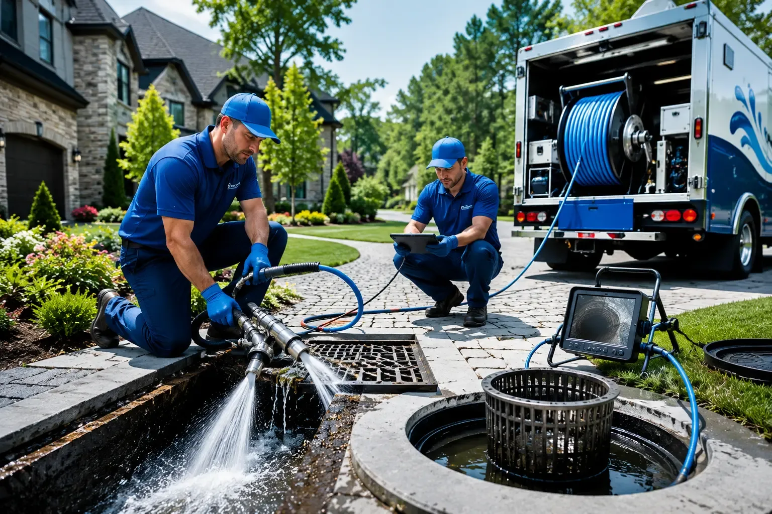 Local outdoor drain cleaning professionals in Winchester, ID